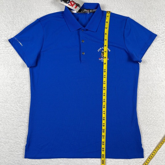 RLX Ralph Lauren Polo Shirt Womens Small USGA Golf US Open Shinnecock Hills New - Picture 7 of 14